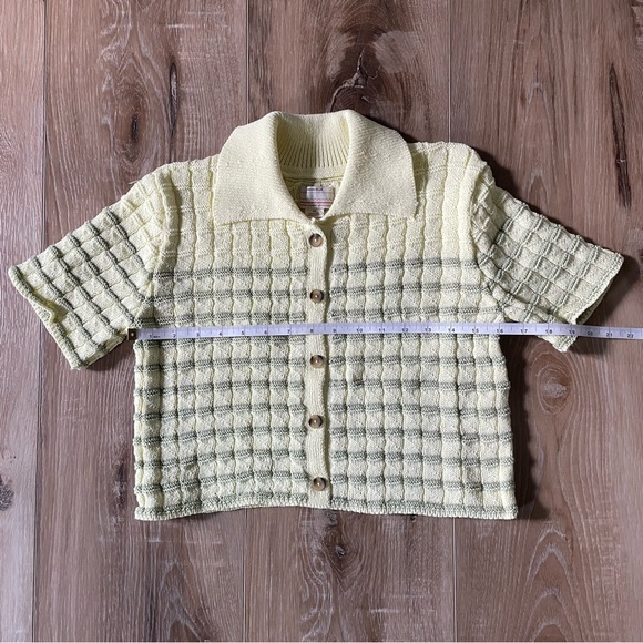 Urban Outfitters Kimchi Blue Oliver Button-Down Polo Sweater - Picture 12 of 16